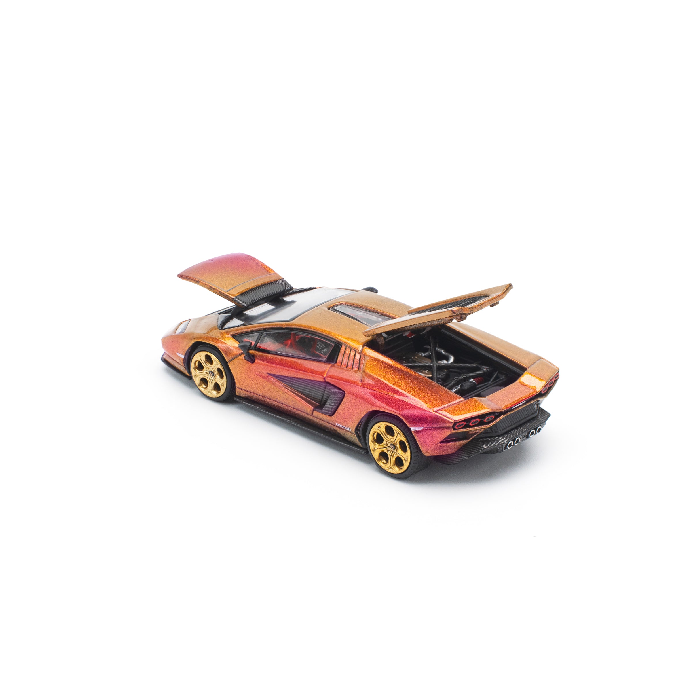 POP RACE 1:64 LAMBORGHINI COUNTACH LPI 800-4 - BLU HAL