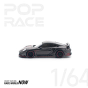POP RACE 1:64 Porsche Stinger 992 Carbon Edition (Red Line) - PR640192