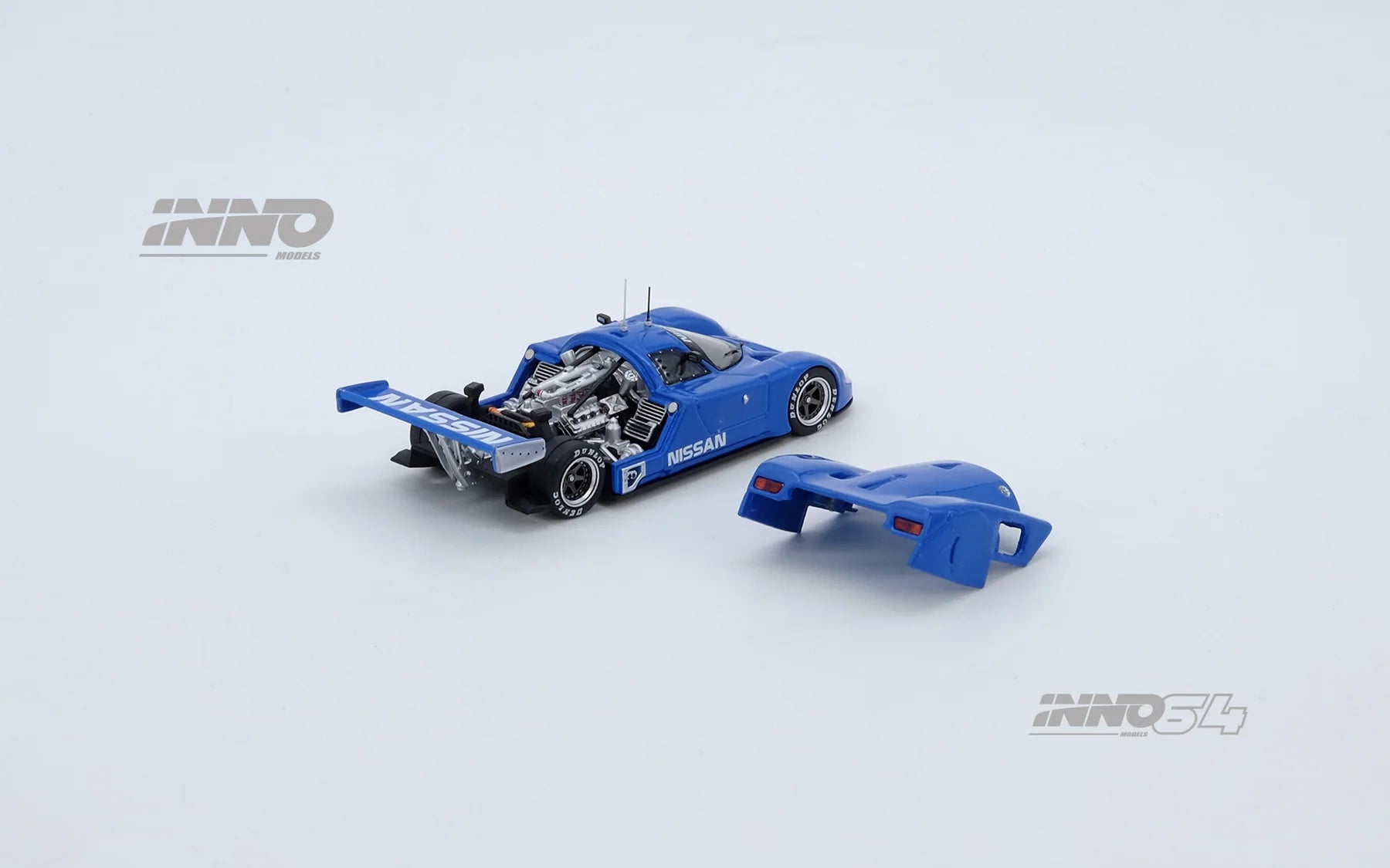 INNO64 1:64 NISSAN R89C BLUE IN64-R89C-BL