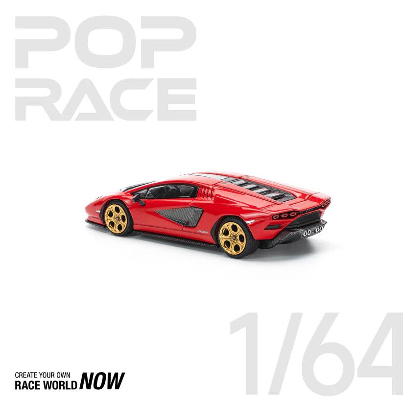 POP RACE 1:64 LAMBORGHINI COUNTACH LPI-800 – ROSSO PRE ORDER