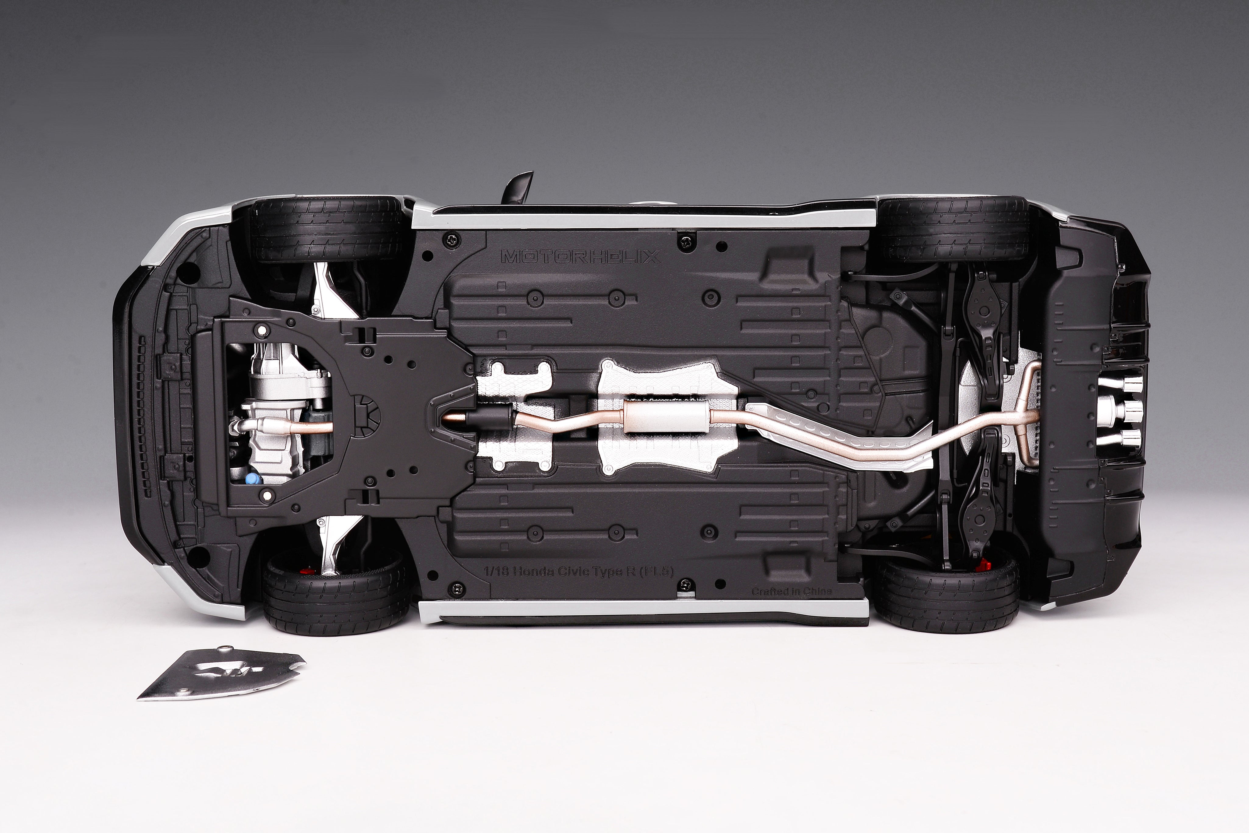 1/18 The Honda Civic Type R (FL5) Supersonic Gray - MOTORHELIX