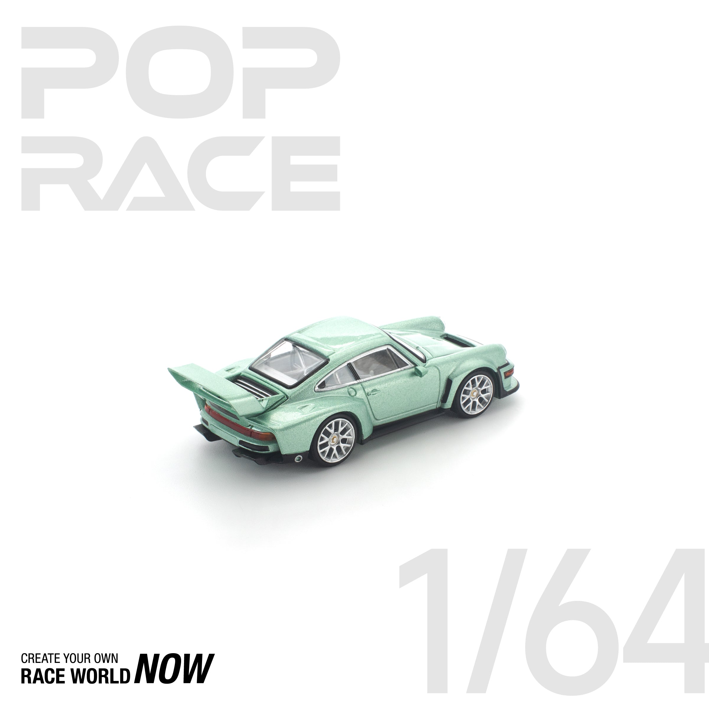 POPRACE 1/64 SINGER DLS TURBO ICE GREEN