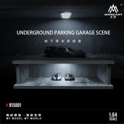 MOREART1:64 UNDERGROUND PARKING GARAGE LIGHTING VERSION ASSEMBLY SCENE MODEL