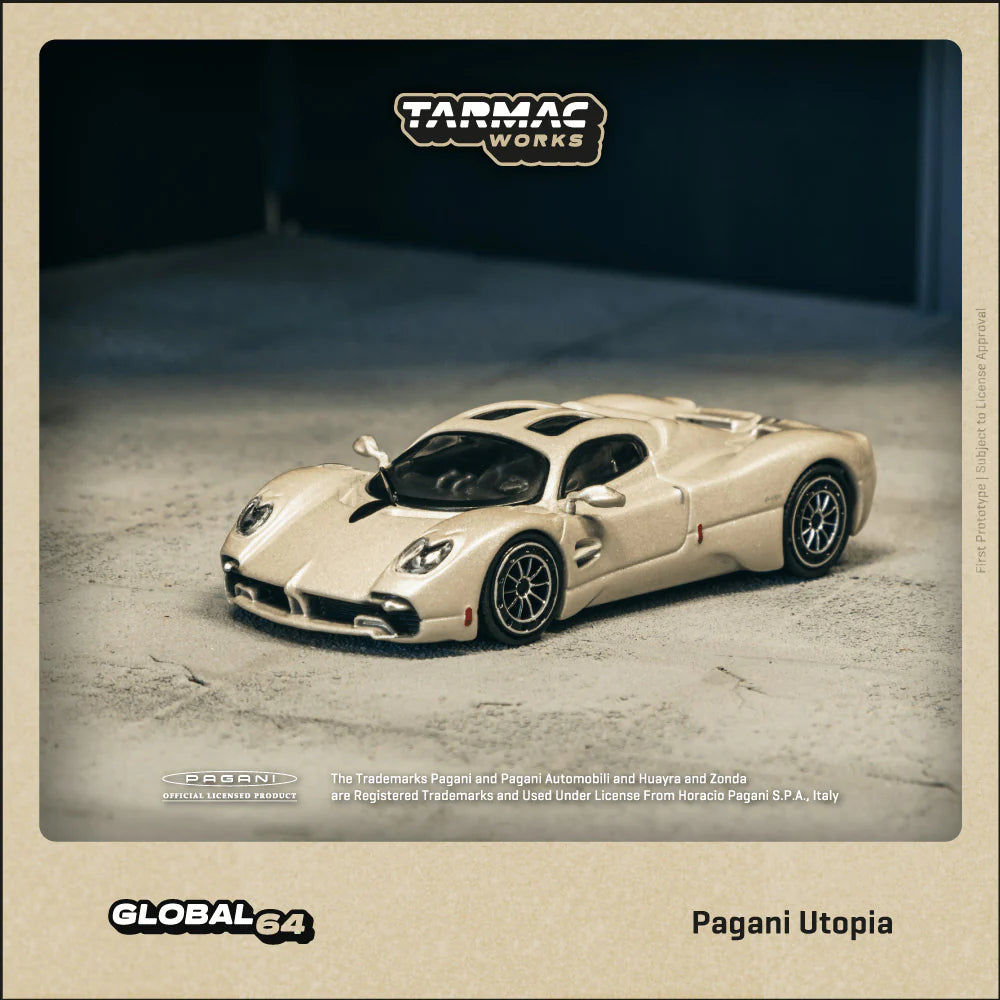 TARMAC WORKS 1:64 PAGANI UTOPIA RINASCIMENTO T64G-TL055-BI