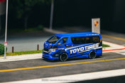 TARMAC WORKS 1:64 TOYOTA HIACE WIDEBODY TOYO TIRES T64-038-TOYO