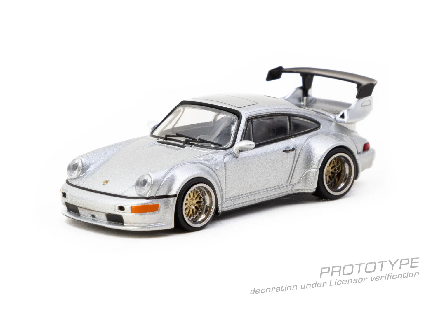 TARMAC WORKS 1:64 RWB 964 Silver T64-037-SL