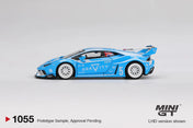 MINIGT 1/64 LB★WORKS LAMBORGHINI HURACÁN GT GRAVITY (BLUE)