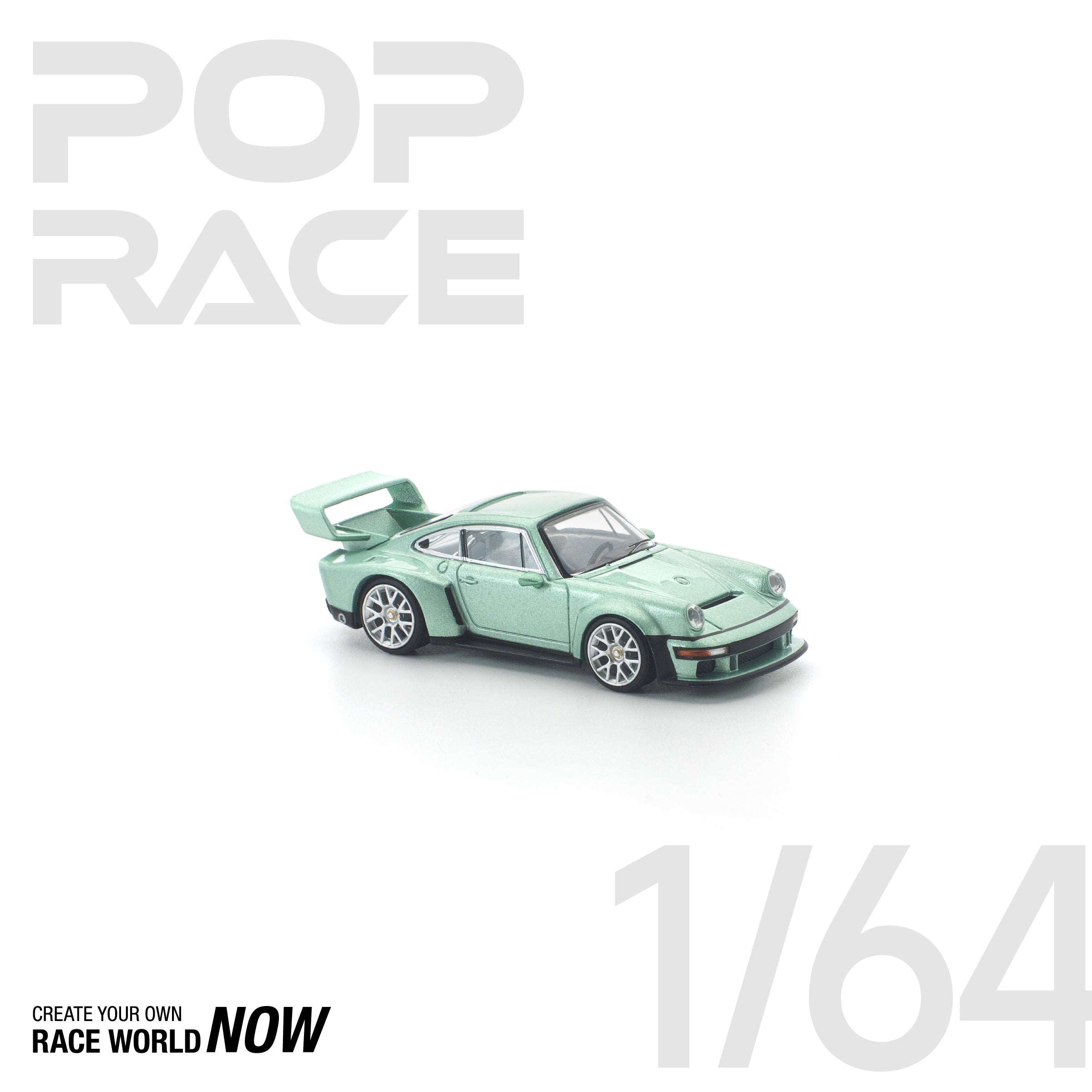 POPRACE 1/64 SINGER DLS TURBO ICE GREEN