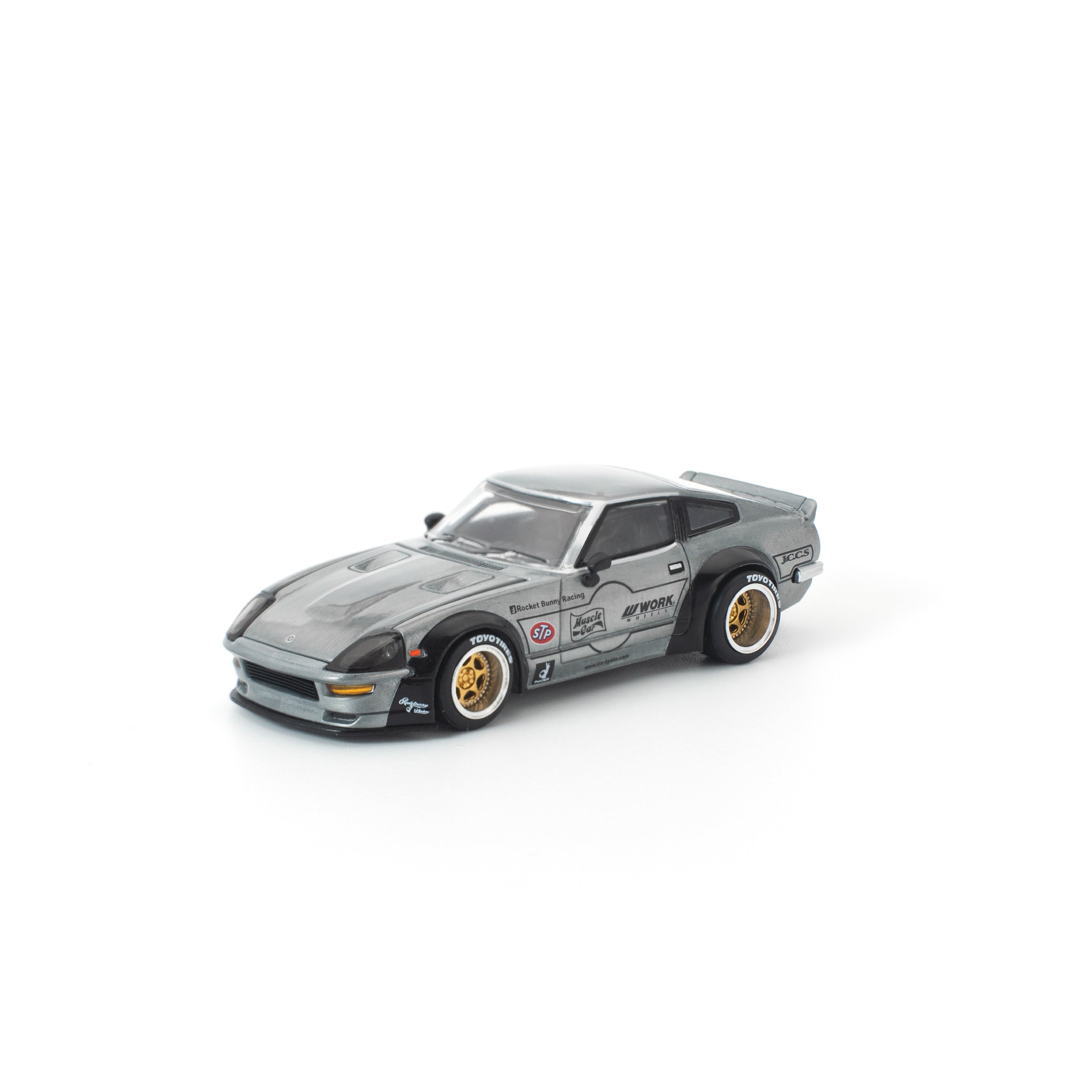 POP RACE 1/64 - PANDEM 280ZX RAW METAL
