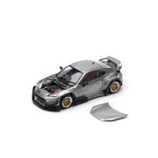 POP RACE 1:64 PANDEM GR86 – SILVER (NEW TOOLING)