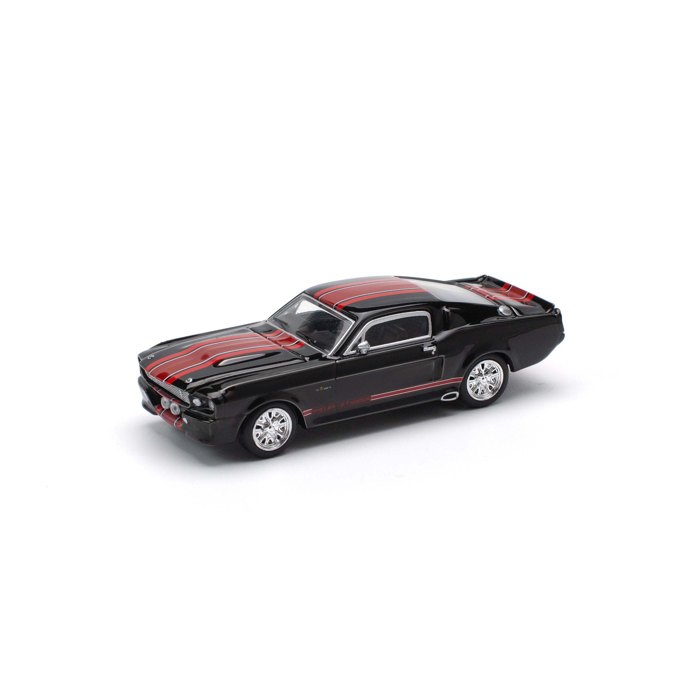 POP RACE 1/64 - SHELBY MUSTANG GT500 DARK CHROME