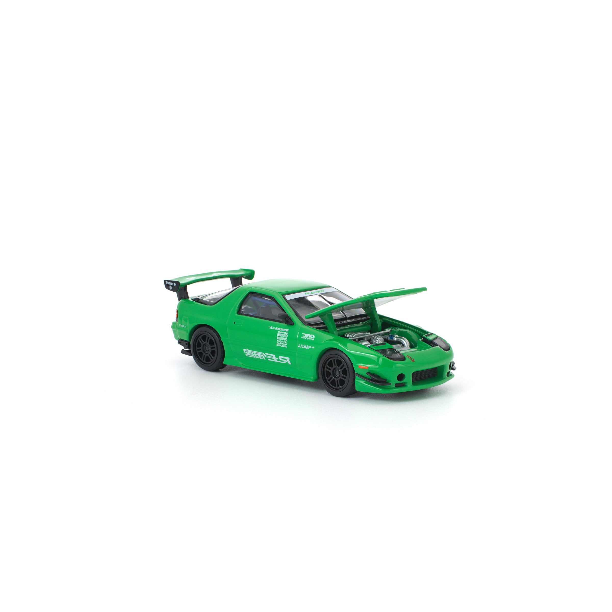 POP RACE 1/64 - MAZDA RX7 (FC3S) RE-AMEMIYA GREEN