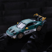 TIME MICRO 1:64 PORSCHE 911 992 GT3 RS GREEN SILVER LIVERY