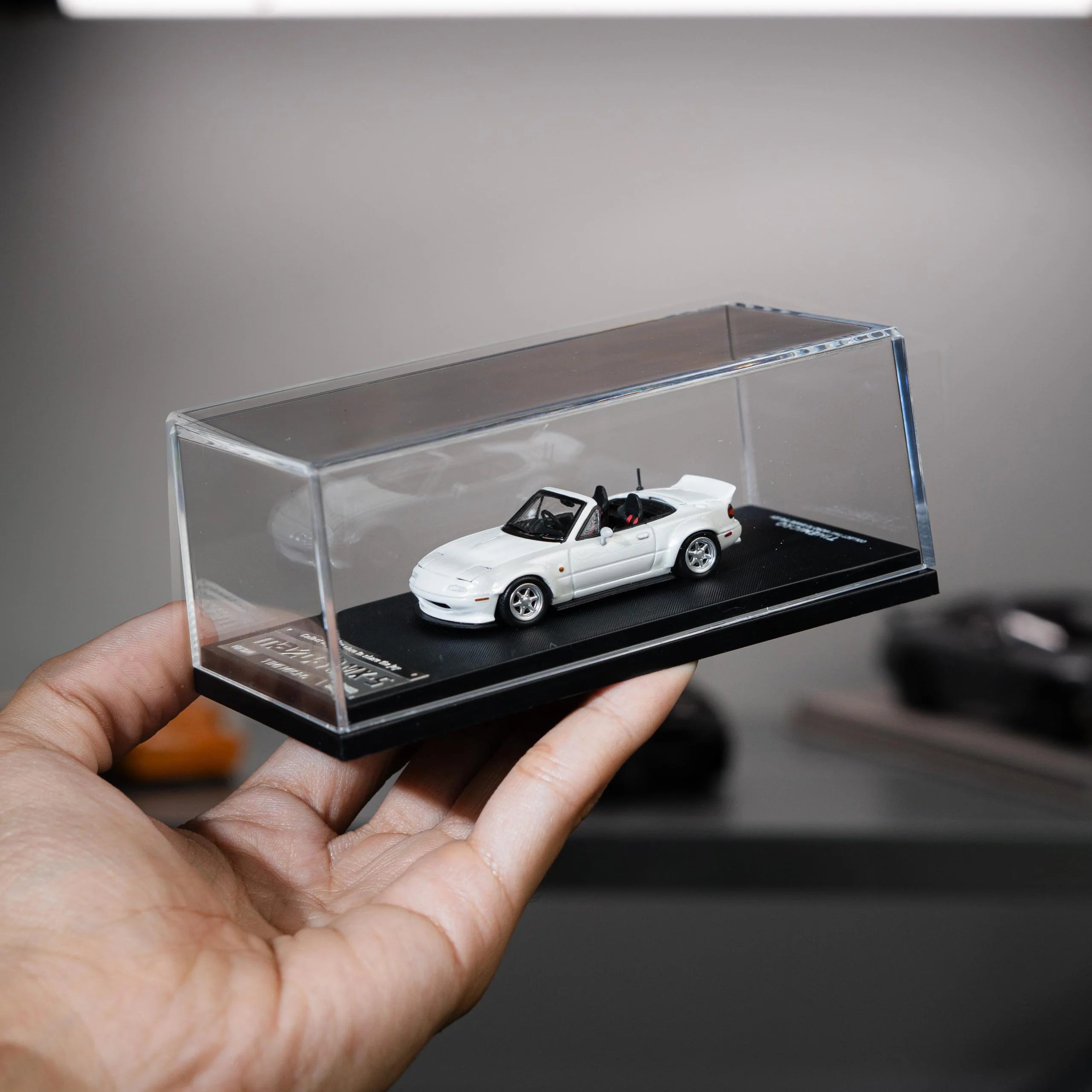 TIMEMICRO1:64 MAZDA MX5 WHITE – NORMAL EDITION