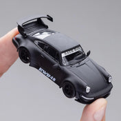 DECODE 1:64 PORSCHE 911 WIDEBODY RWB964 MATTE BLACK LIMITED 500PCS