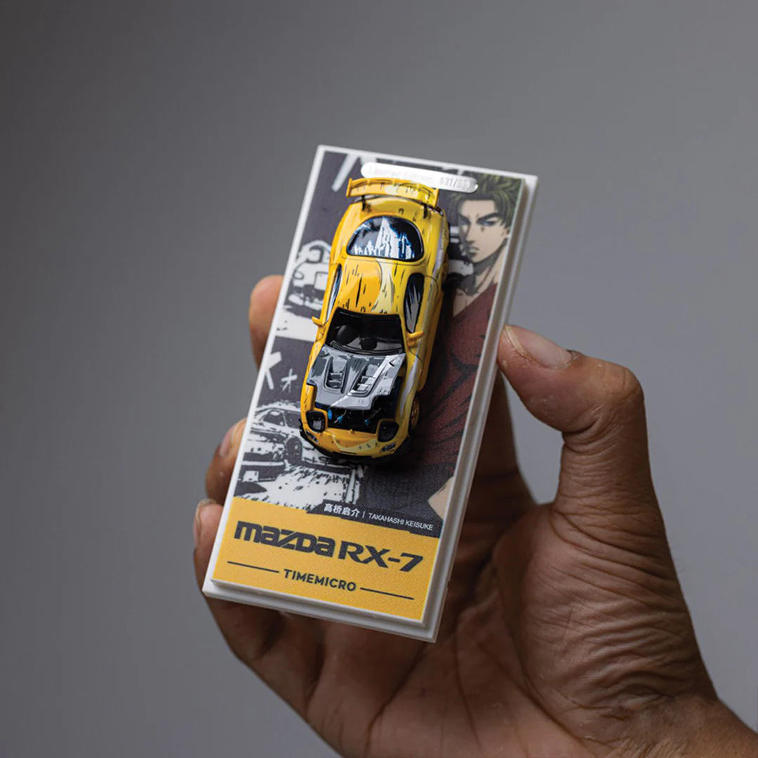 MAZDA RX-7 RAIN PALACE FIRST TEXT D COMIC VERSION CONTAINER SET