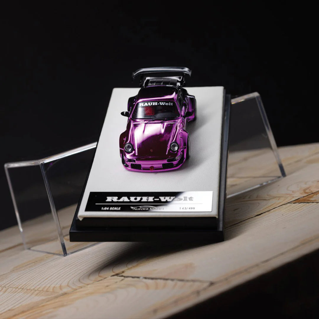 AM AURORA 1:64 PORSCHE 964 GRADIENT ELECTROPLATED