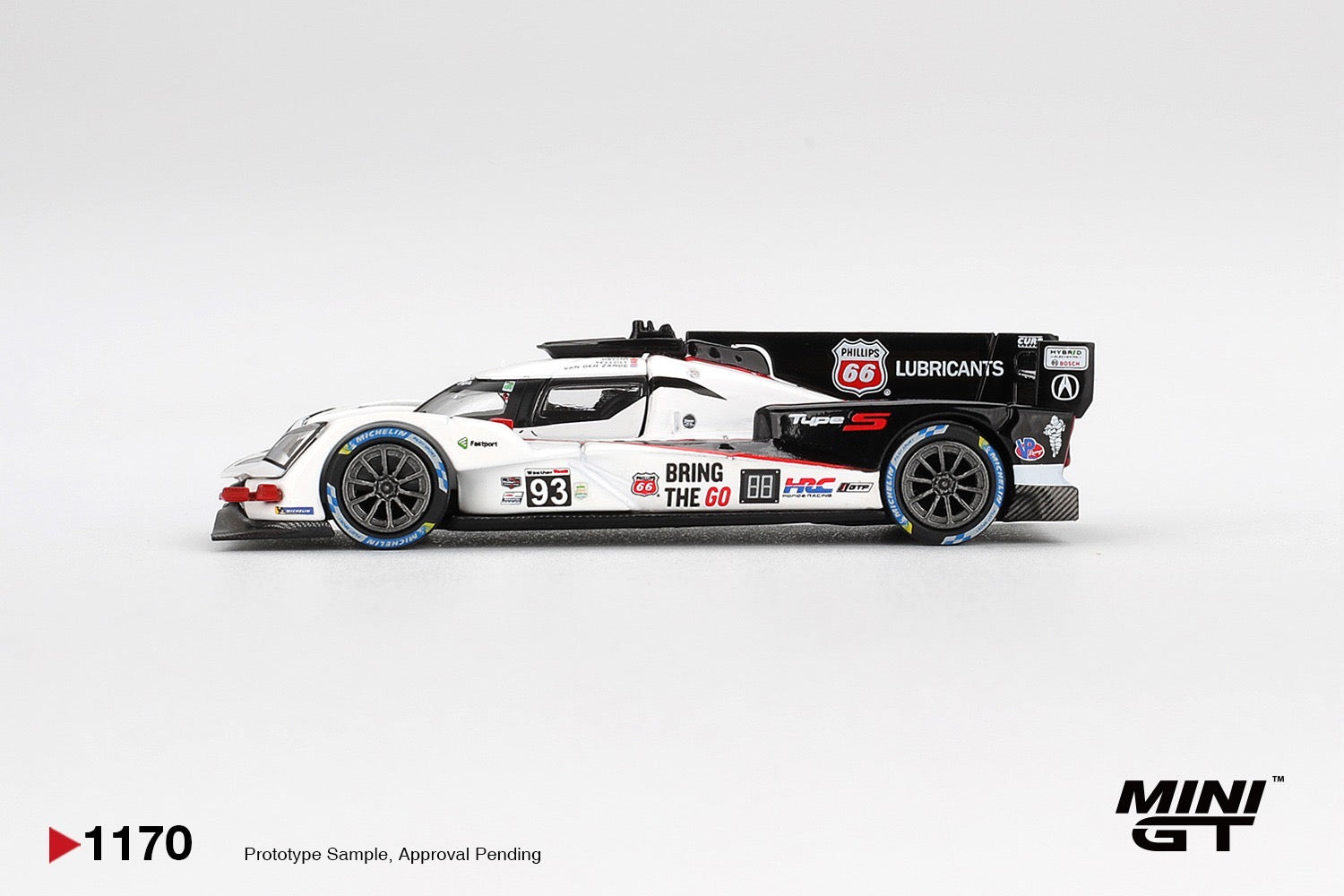 MINIGT - 1/64 Acura ARX-06 GTP #93 Acura Meyer Shank Racing 2025 IMSA Daytona 24 Hrs