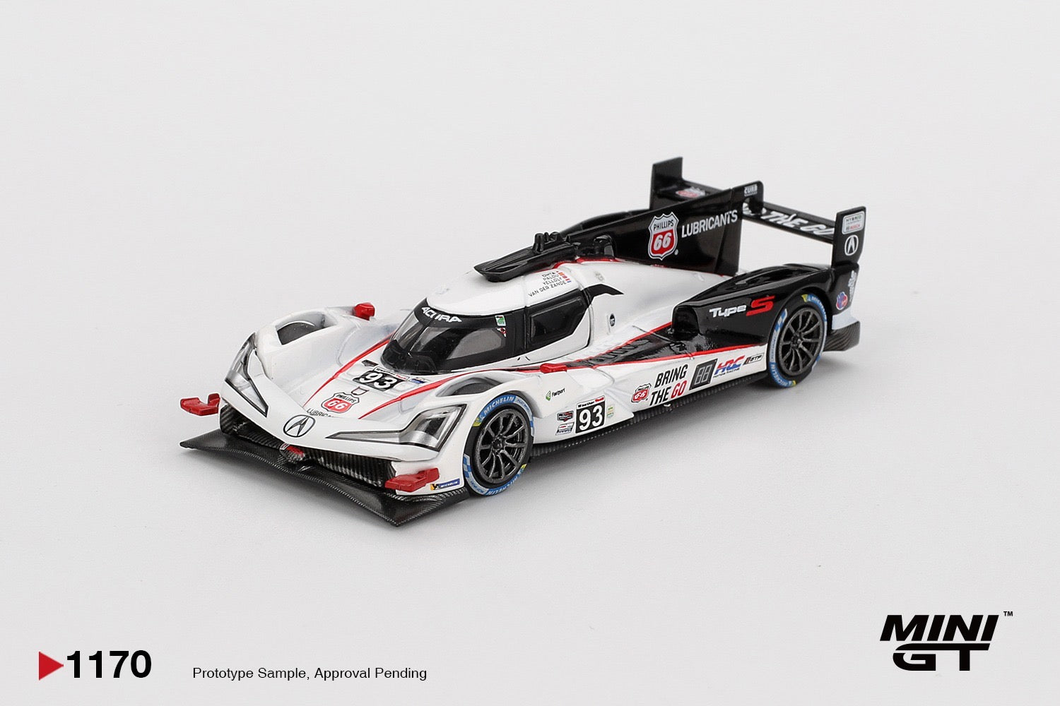 MINIGT - 1/64 Acura ARX-06 GTP #93 Acura Meyer Shank Racing 2025 IMSA Daytona 24 Hrs