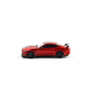 POP RACE 1/64- FORD MUSTANG SHELBY GT350R RACE RED
