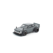 POP RACE 1/64 - TOYOTA COROLLA KE 25 MATTE GREY - PR640305