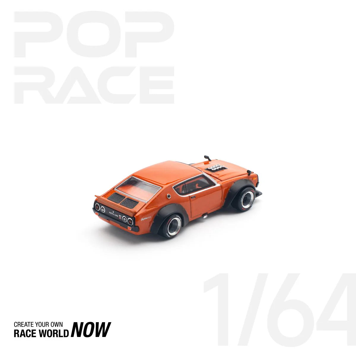 SKYLINE GT-R V8 DRIFT (KENMERI) ORANGE by POP Race