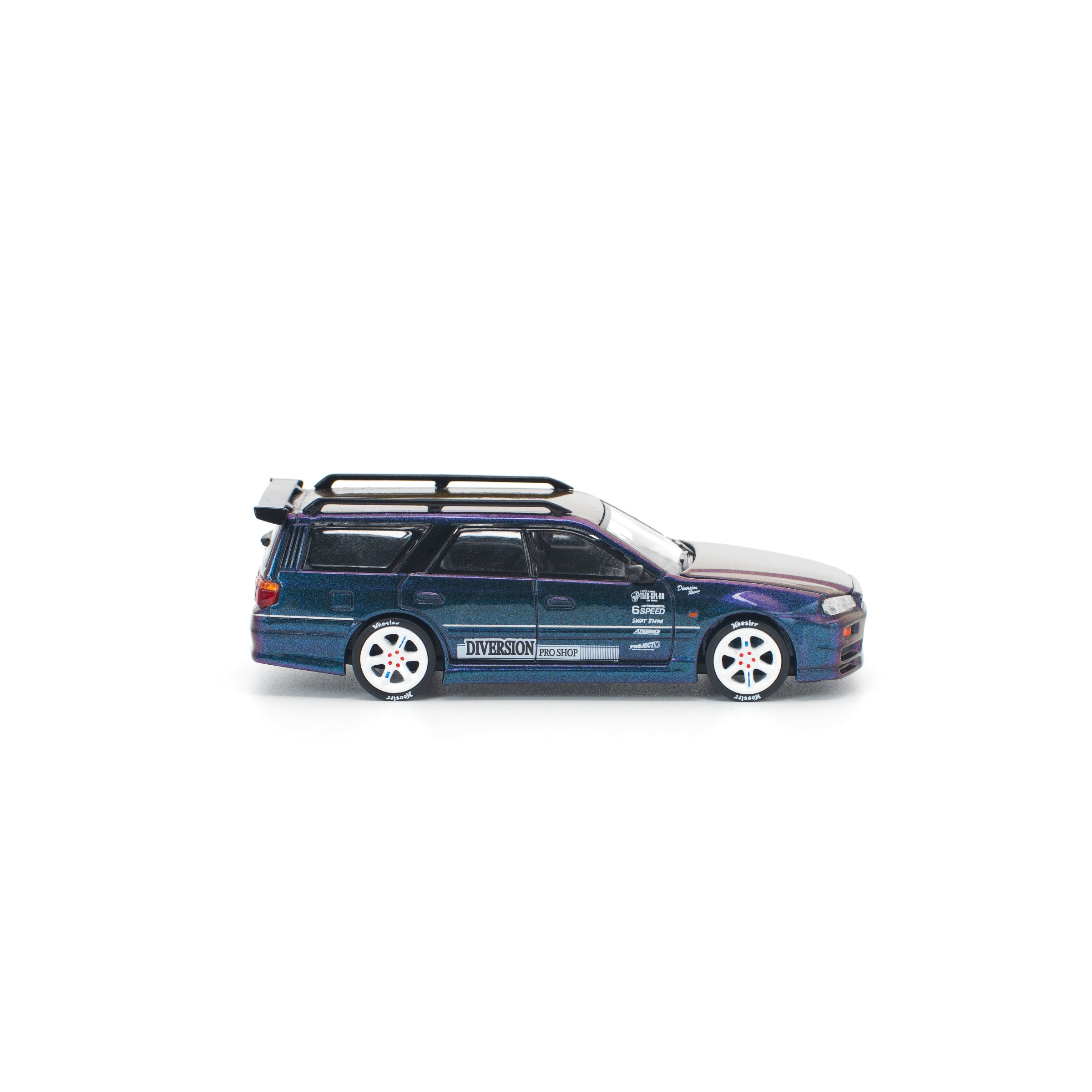 NISSAN STAGEA  MAGIC PURPLE - POP RACE