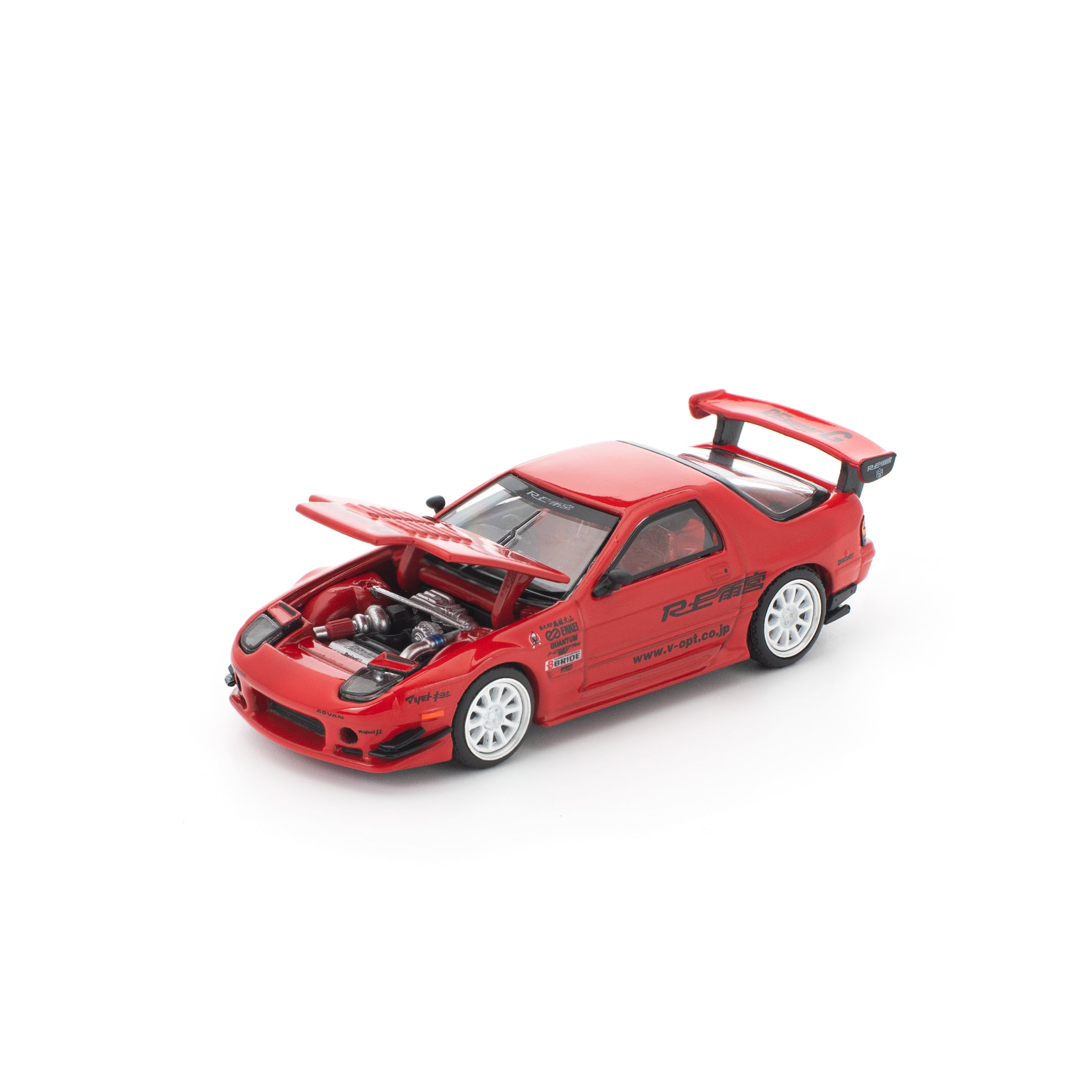 MAZDA RX7 (FC3S) RE-AMEMIYA RED - POP RACE – RC Cambodia