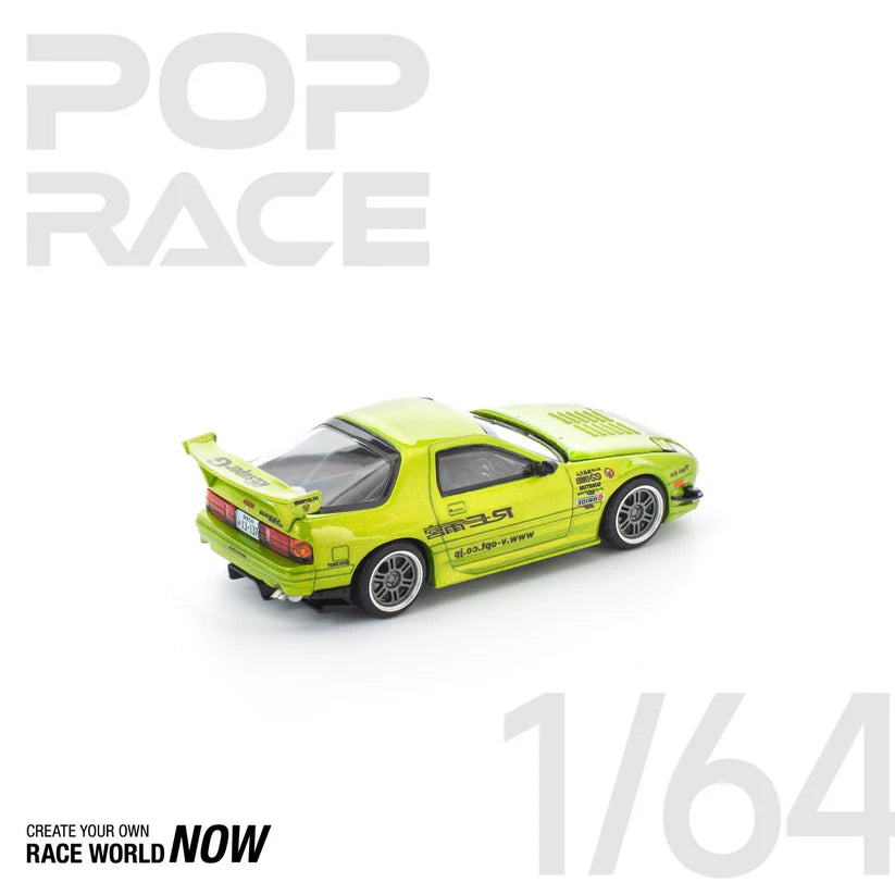 MAZDA RX7 FC3S RE-AMEMIYA LUMINOUS GREEN BY POP RACE - PRE ORDER