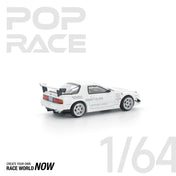 POP RACE 1:64 MAZDA RX7 FC3S RE-AMEMIYA WHITE