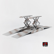 LCD 1/18 - Scissor lift Silver