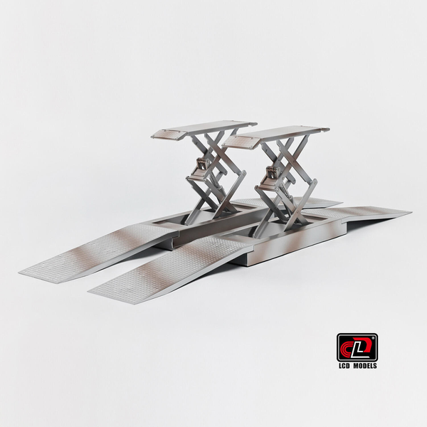 LCD 1/18 - Scissor lift Silver