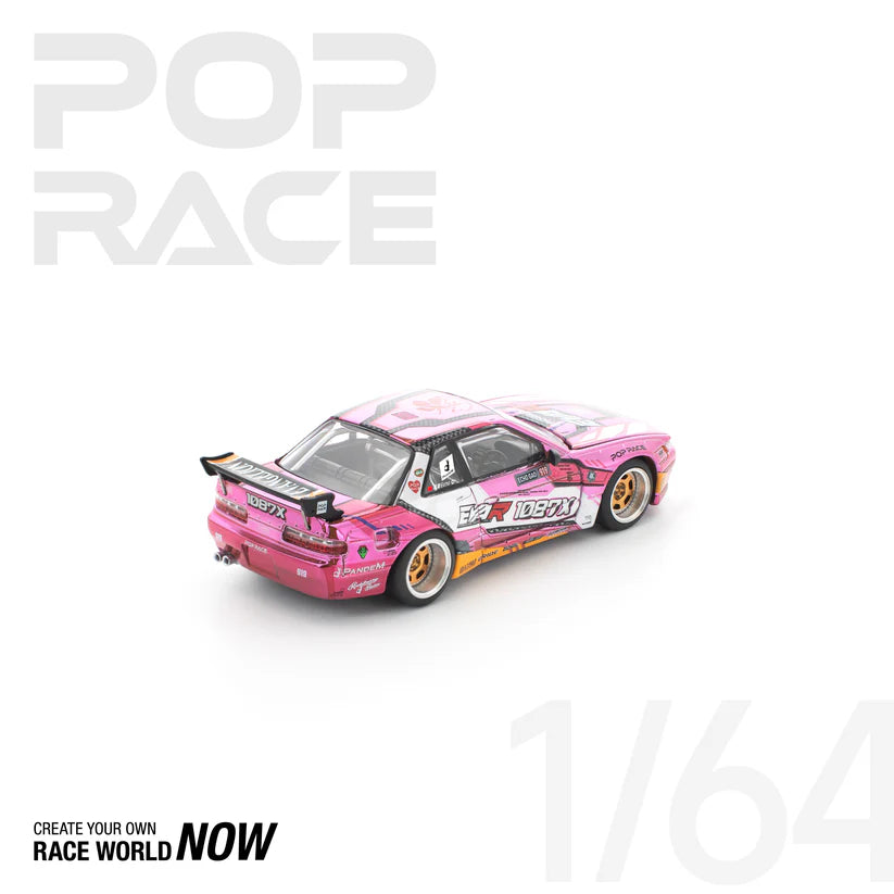 POP RACE 1:64 PANDEM S13 EVA RT PRODUCTION MODEL CUSTOM TYPE-08