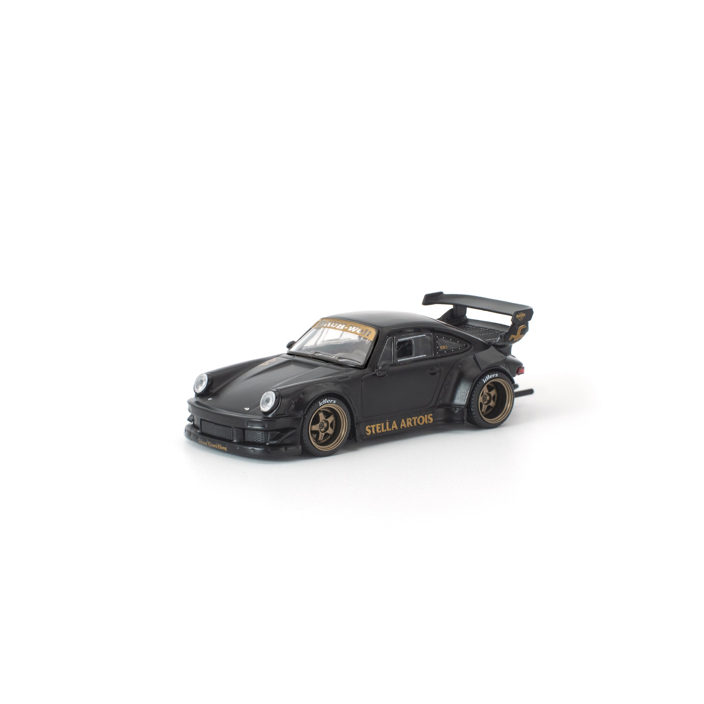 POP RACE 1/64 RWB 930 MATTE BLACK "STELLA ARTOIS" NEW TOOLING