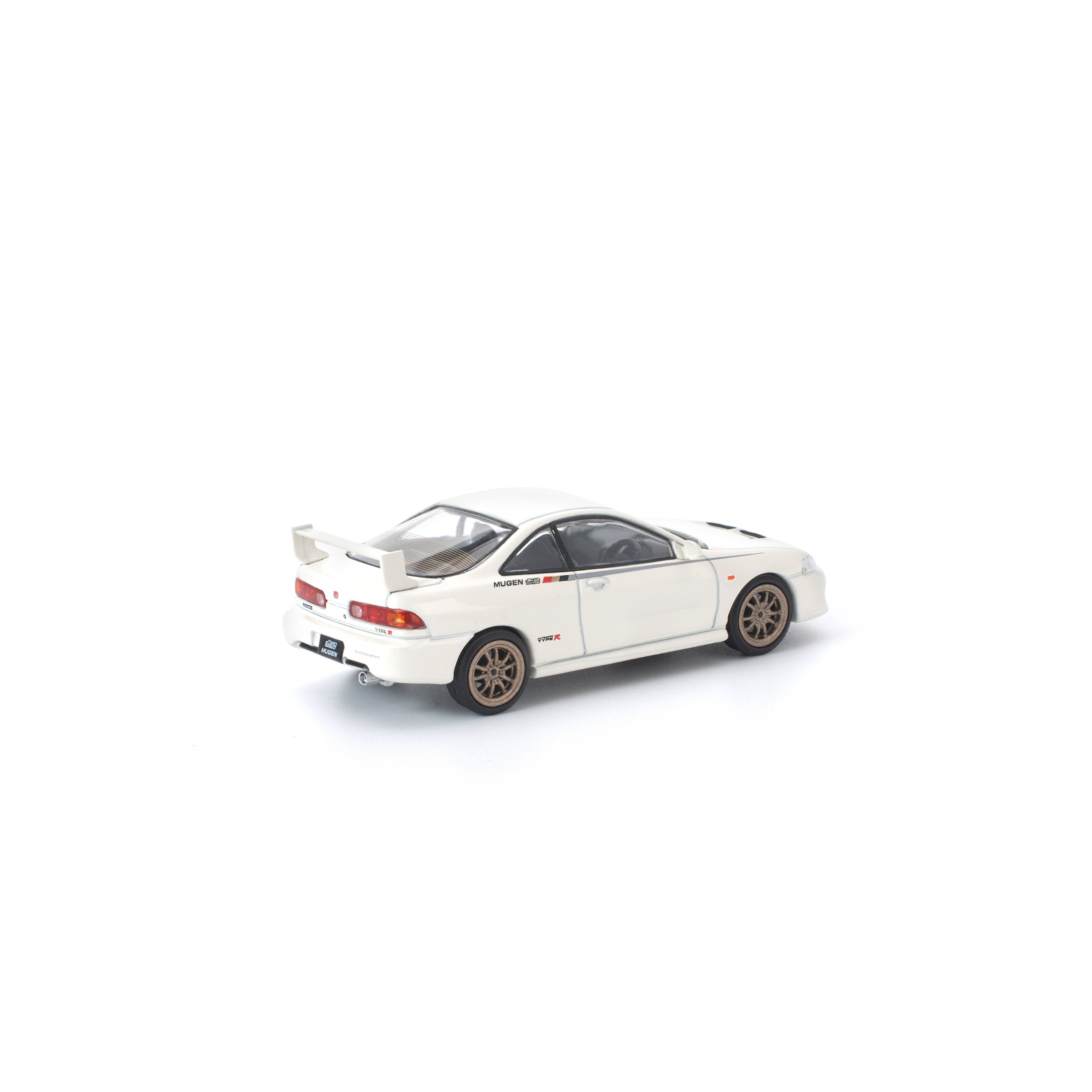 POP RACE 1/64 - MUGEN DC2 WHITE NEW TOOLING
