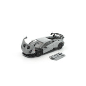 POP RACE 1/64- LAMBORGHINI HURACAN STO GRIGIO ACHESO MATTE