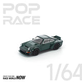 POP RACE 1:64 SINGER DLS TURBO (ROAD) – GREEN - PRE ORDER