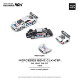 POPRACE 1:64 MERCEDES-BENZ CLK AMG GTR 1997 FIA GT D2 PRIVAT PR640095