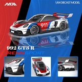 HKM PREMIUM - PORSCHE 911 (992) GT3 R RENNSPORT - SILVER