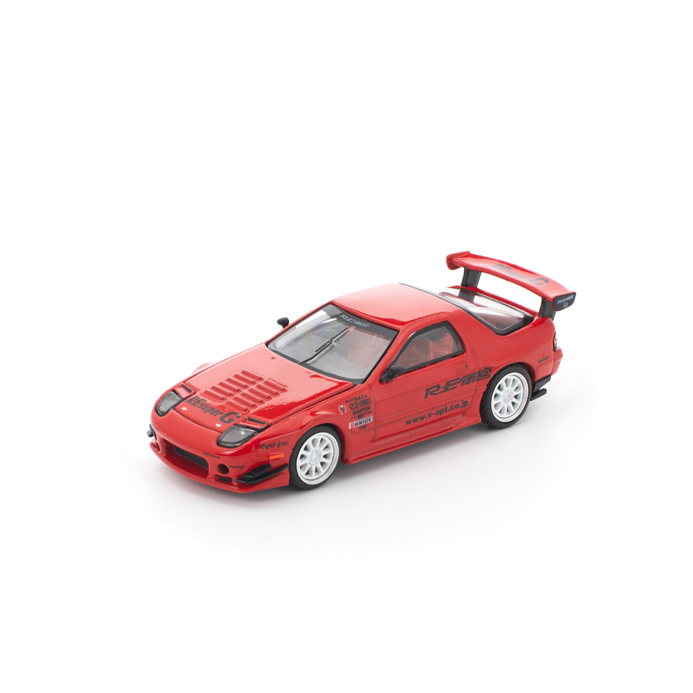 MAZDA RX7 (FC3S) RE-AMEMIYA RED - POP RACE – RC Cambodia