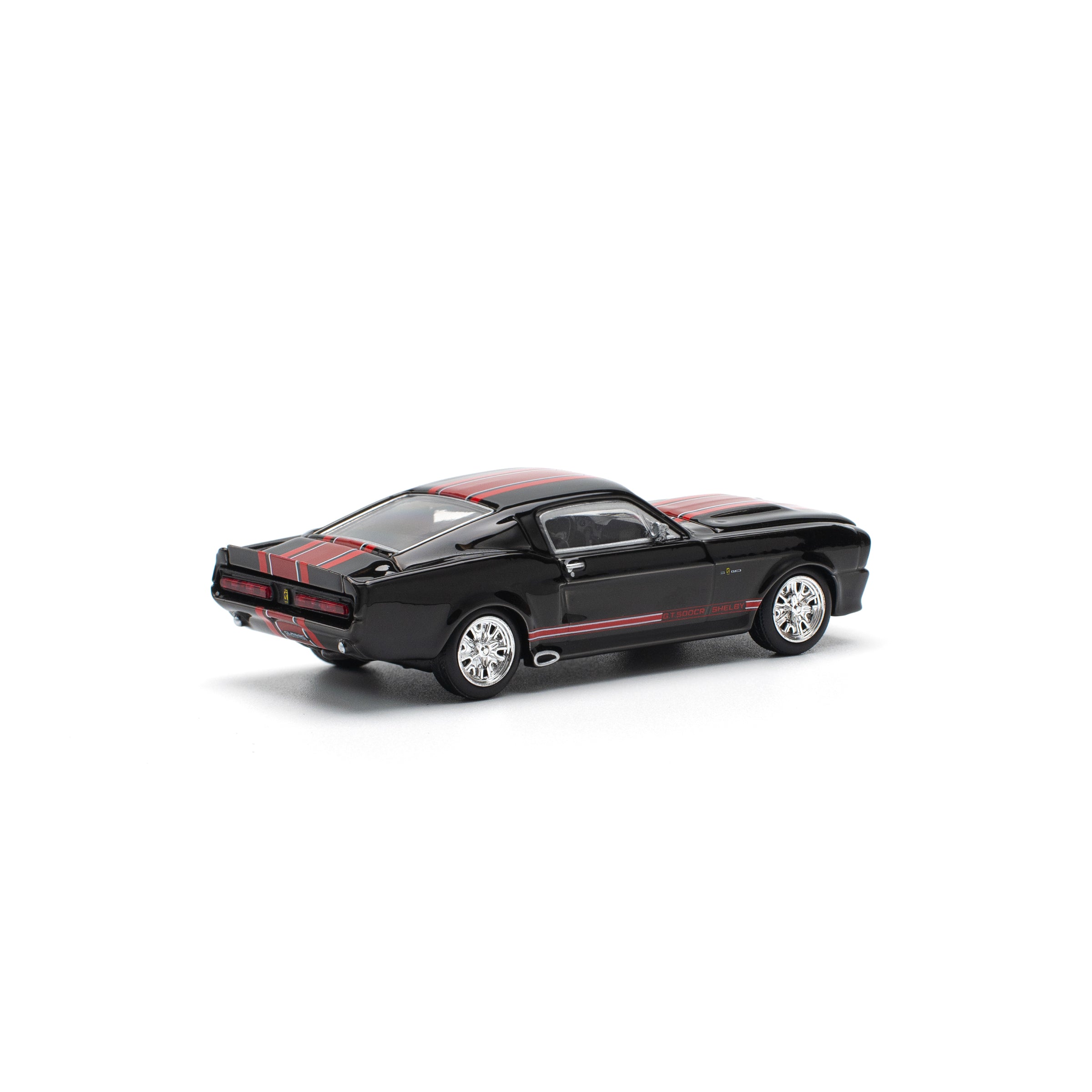 POP RACE 1/64 - SHELBY MUSTANG GT500 DARK CHROME