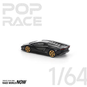 LAMBORGHINI COUNTACH LPI 800-4 DEEP BLACK BY POP RACE - PRE ORDER