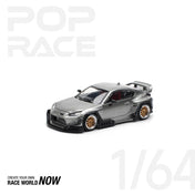 POP RACE 1:64 PANDEM GR86 – SILVER (NEW TOOLING)