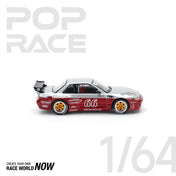 POP RACE 1:64 PANDEM SILVIA S13 – MOONTECH RED