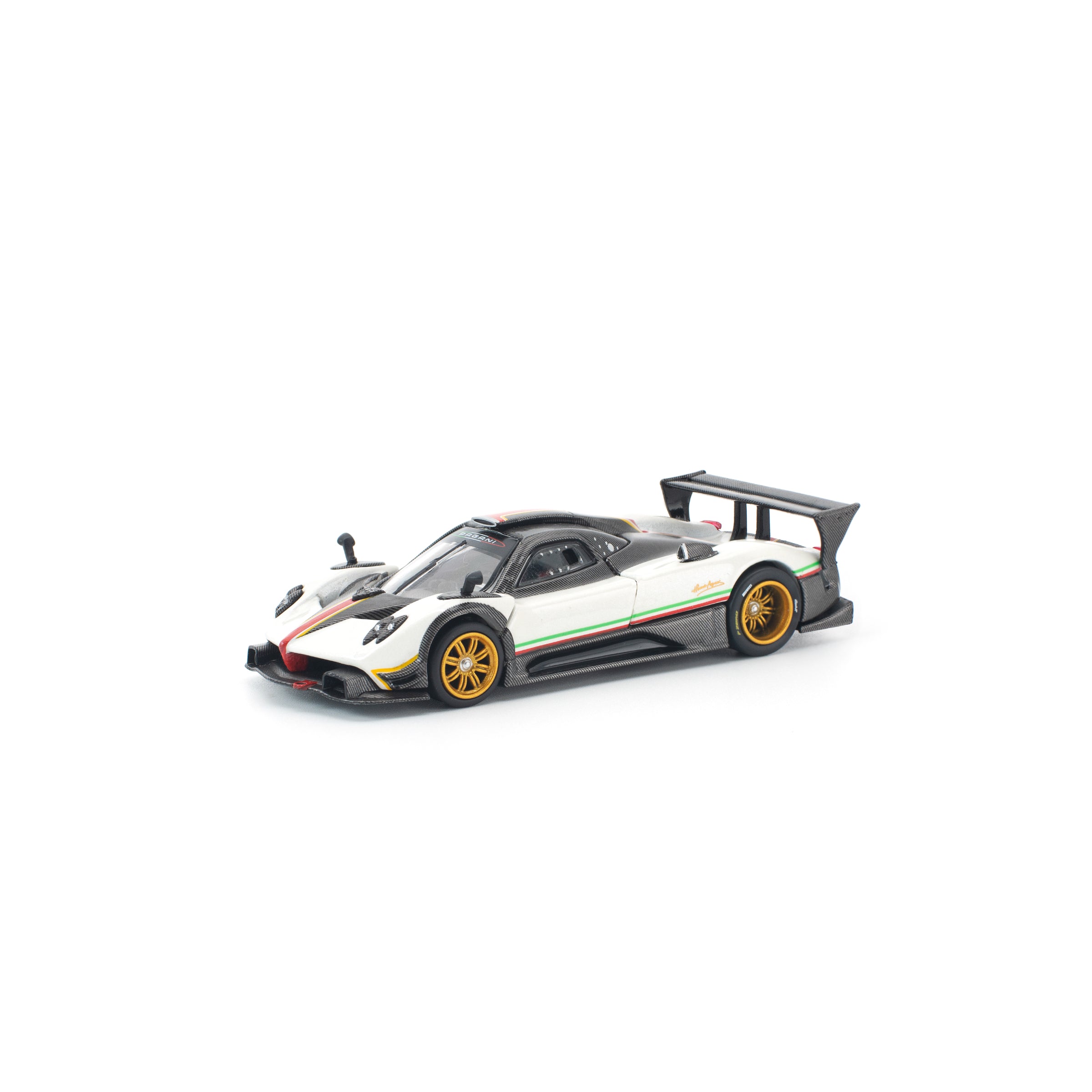 POP RACE 1/64 - PAGANI ZONDA R WHITE