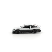 POPRACE 1/64 RWB AE86 WHITE BLACK