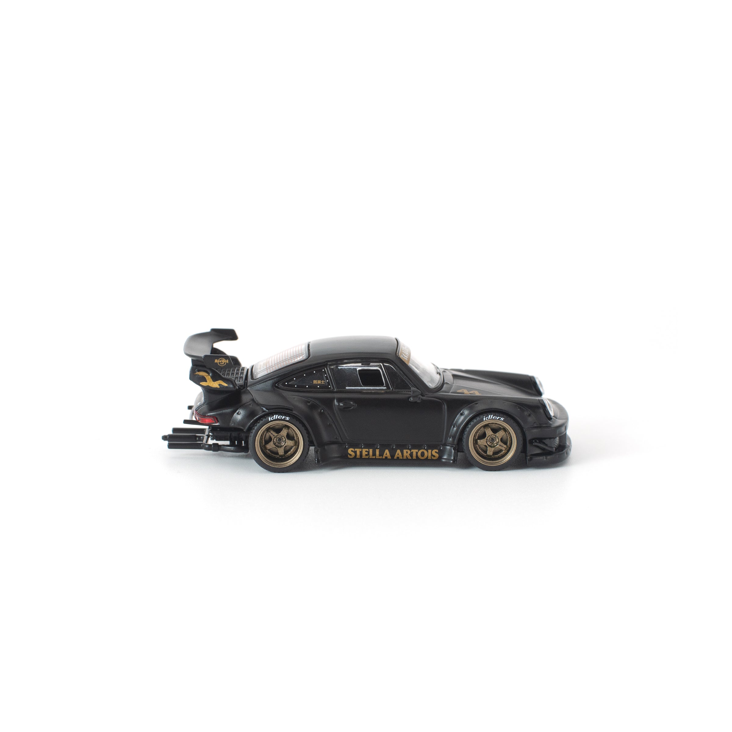 POP RACE 1/64 RWB 930 MATTE BLACK "STELLA ARTOIS" NEW TOOLING