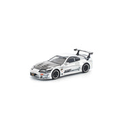 POP RACE - TOP SECRET GT300 SUPRA - SILVER CHROME - PR640325