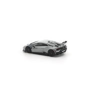 POP RACE 1/64- LAMBORGHINI HURACAN STO GRIGIO ACHESO MATTE