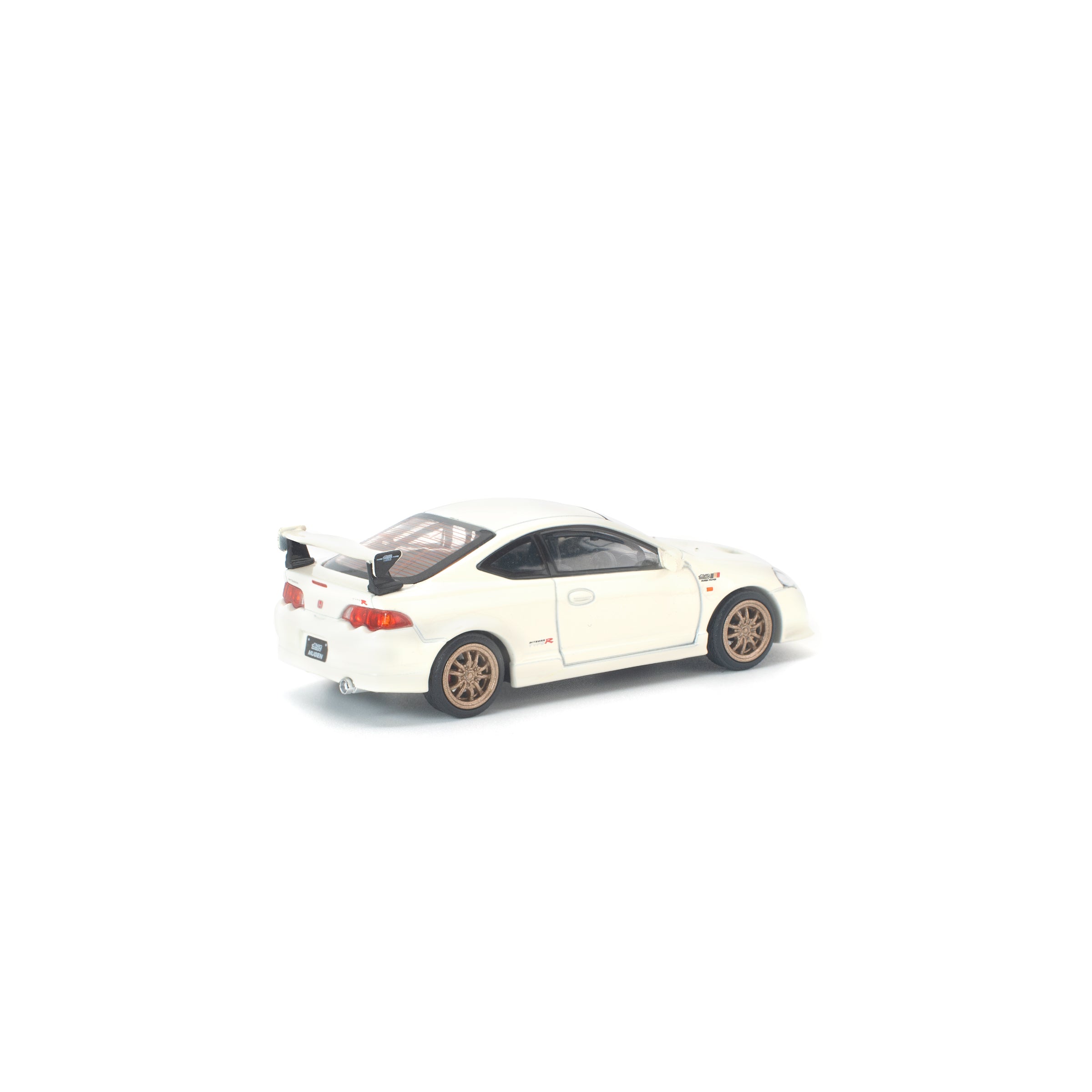 POP RACE 1/64 - HONDA DC5 MUGEN WHITE NEW TOOLING